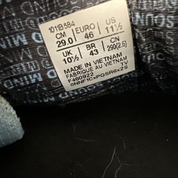 ASICS GEL-NIMBUS 24 Men’s Size 11.5 Sound Mind Body Soul Running Shoes Blue - Picture 9 of 9